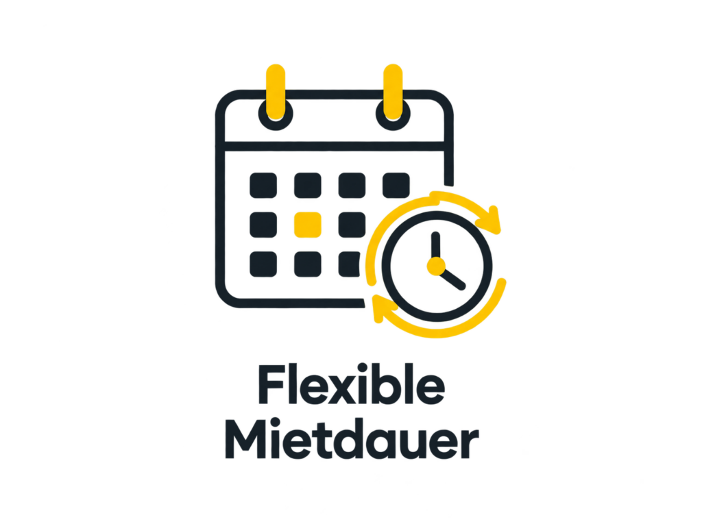 flexible mietdauer
